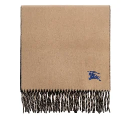 Burberry Tørklæder*Reversible Cashmere Scarf Beige
