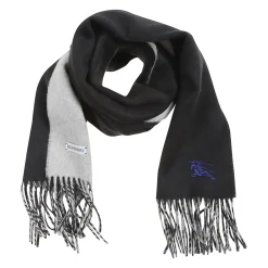 Burberry Tørklæder*Reversible Cashmere Scarf Blå