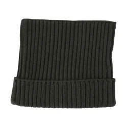 Acne Studios Huer & Kasketter*Ribbed Square Beanie Grøn