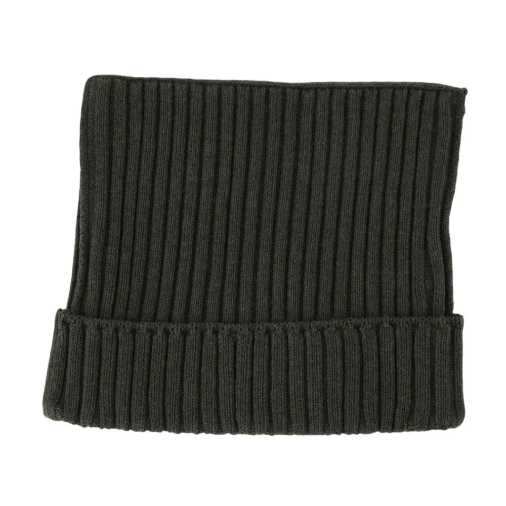 Acne Studios Huer & Kasketter*Ribbed Square Beanie Grøn