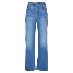 Levi's Jeans*Ribcage Straight Ankle Jeans Blå
