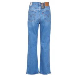 Levi's Jeans*Ribcage Straight Ankle Jeans Blå