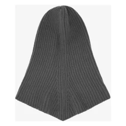PINKO Huer & Kasketter*Ribstrikket Uld Kashmir Balaclava Hætte Grå