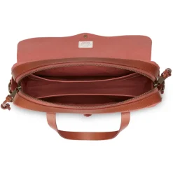 Filson Laptop Tasker*Robust Twill Læder Dokumentmappe Brun