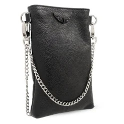 Zadig & Voltaire Bæltetasker*Rock telefonholder på kæde Sort