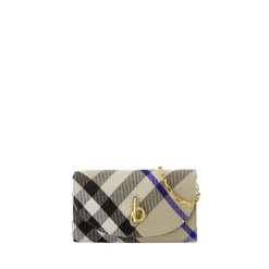Burberry Punge & Kortholder*Rocking Horse Wallet On Chain Beige