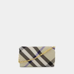Burberry Punge & Kortholder*Rocking Horse Wallet On Chain Beige