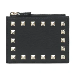 Valentino Garavani Punge & Kortholder*Rockstud Coin Purse Card Case Sort