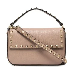 Valentino Garavani Håndtasker*Rockstud Leather Mini Bag Pink