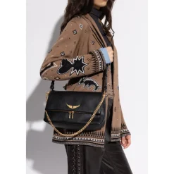 Zadig & Voltaire Skuldertasker*Rocky II Skuldertaske Sort