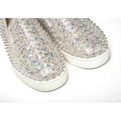 Christian Louboutin Loafers*Roller Boat Flat Sneaker Hvid