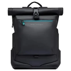 Piquadro Rygsække*Roll-Top Rygsæk til PC og iPad Sort