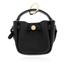 Tory Burch Tilbehør Til Tasker*Romy Bucket Taske Charm Sort