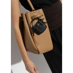 Tory Burch Tilbehør Til Tasker*Romy Bucket Taske Charm Sort