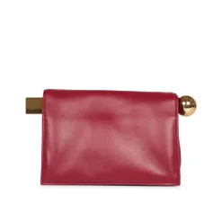 Jacquemus Clutch*Rond Carré Clutch Rød