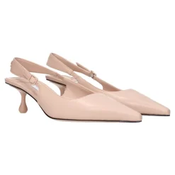 Jimmy Choo Pumps|Stiletter*Rosa Læder Højhælede Sandaler Pink