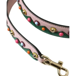 Dolce & Gabbana Tilbehør Til Tasker*Rosa Læder Skuldertaske Tilbehør Multifarvet