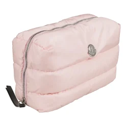 Moncler Punge & Kortholder*Rosa Quiltet Toilettaske Pink
