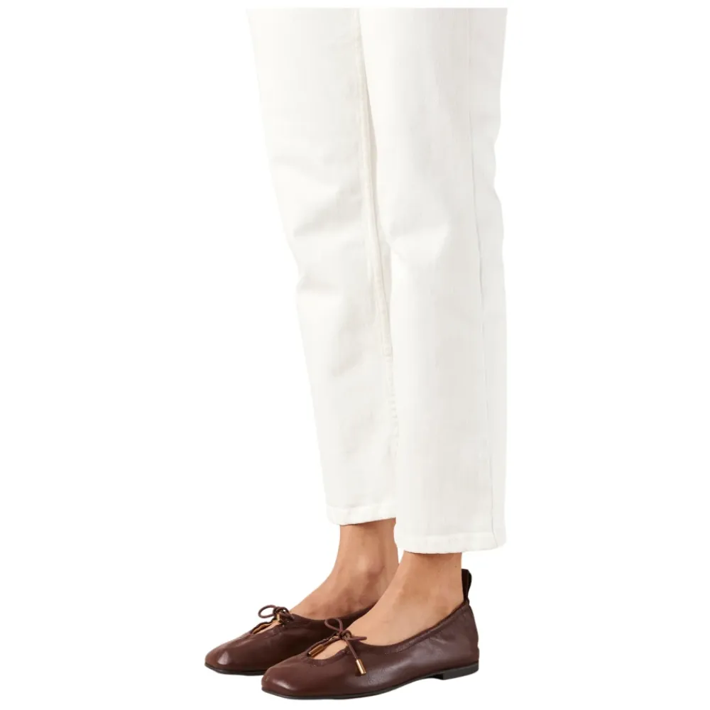 ALOHAS Ballerina Sko*Rosalind Læder Ballet Flats Brun