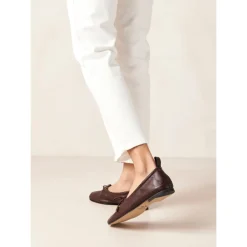 ALOHAS Ballerina Sko*Rosalind Læder Ballet Flats Brun
