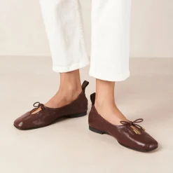 ALOHAS Ballerina Sko*Rosalind Læder Ballet Flats Brun