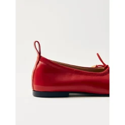 ALOHAS Ballerina Sko*Rosalind Læder Ballet Flats Rød