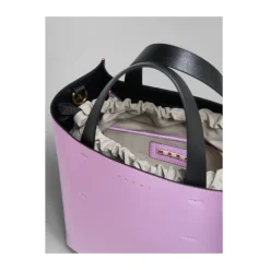 Marni Håndtasker*Rosa-Marrone Skuldertaske Multifarvet