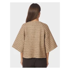 Neo Noir Jakker*Rosella Boucle Mini Jakke Brun