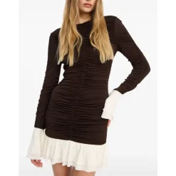 ROTATE Birger Christensen Kjoler*Rotate Dresses Brun