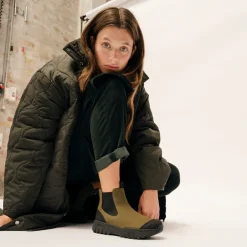 Woden Støvler|Chelsea Boots*Rubber Track Chelsea Støvler Grøn