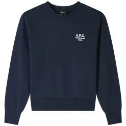A.P.C. Sweatshirts*Rue Madame Sweatshirt Blå