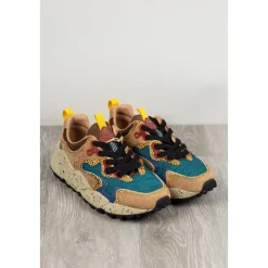 Flower Mountain Sneakers*Rulis Uni Suede/Nylon Squared Multifarvet