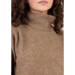 Gran Sasso Striktrøjer & Sweatere*Rullekrave Sweater Brun