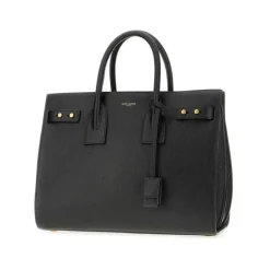 Saint Laurent Indkøbstasker*Sac De Jour Small Sort