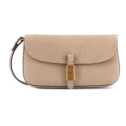 PINKO Skuldertasker*Saddle Flat Crossbody Taske Brun