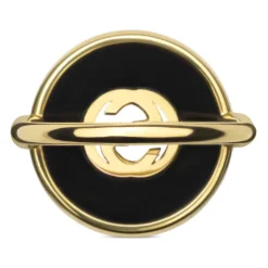 Gucci Smykker*Sammensatte ring i t d, onyx og diamant Gul