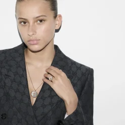 Gucci Smykker*Sammensatte ring i lyserød d, mop, diamanter, gg pavé Gul