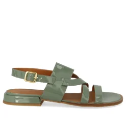 Angulus Sandaler*Sandal med ankelrem Grøn