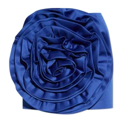 ROTATE Birger Christensen Nederdele*Satin Big Flower Skirt Blå