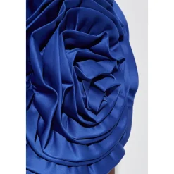 ROTATE Birger Christensen Nederdele*Satin Big Flower Skirt Blå