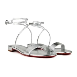 Christian Louboutin Sandaler*Scarpa Flat Sandal Grå