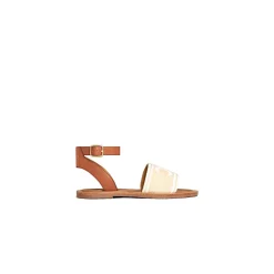 CELINE Sandaler*Scarpa Flat Sandal Beige