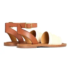 CELINE Sandaler*Scarpa Flat Sandal Beige