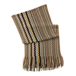 Missoni Tørklæder*SC35WMDA233 Wave Print Scarf Multifarvet