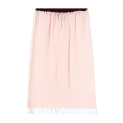PLAN C Nederdele*Sequin Embellished Hem Skirt Pink