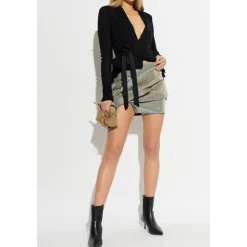 Rick Owens Nederdele*Sequin-Embellishment Mini Skirt Blå