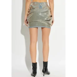 Rick Owens Nederdele*Sequin-Embellishment Mini Skirt Blå