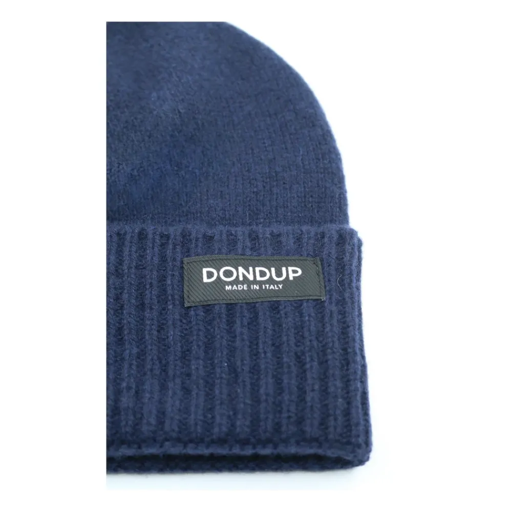 Dondup Huer & Kasketter*Shaved Cashmere Hat Blå