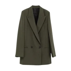 TotêMe Jakker*Shield Blazer Jakke til Kvinder Grøn