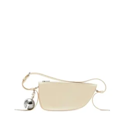 Burberry Bæltetasker*Shield Sling Mini Pearl Taske Beige